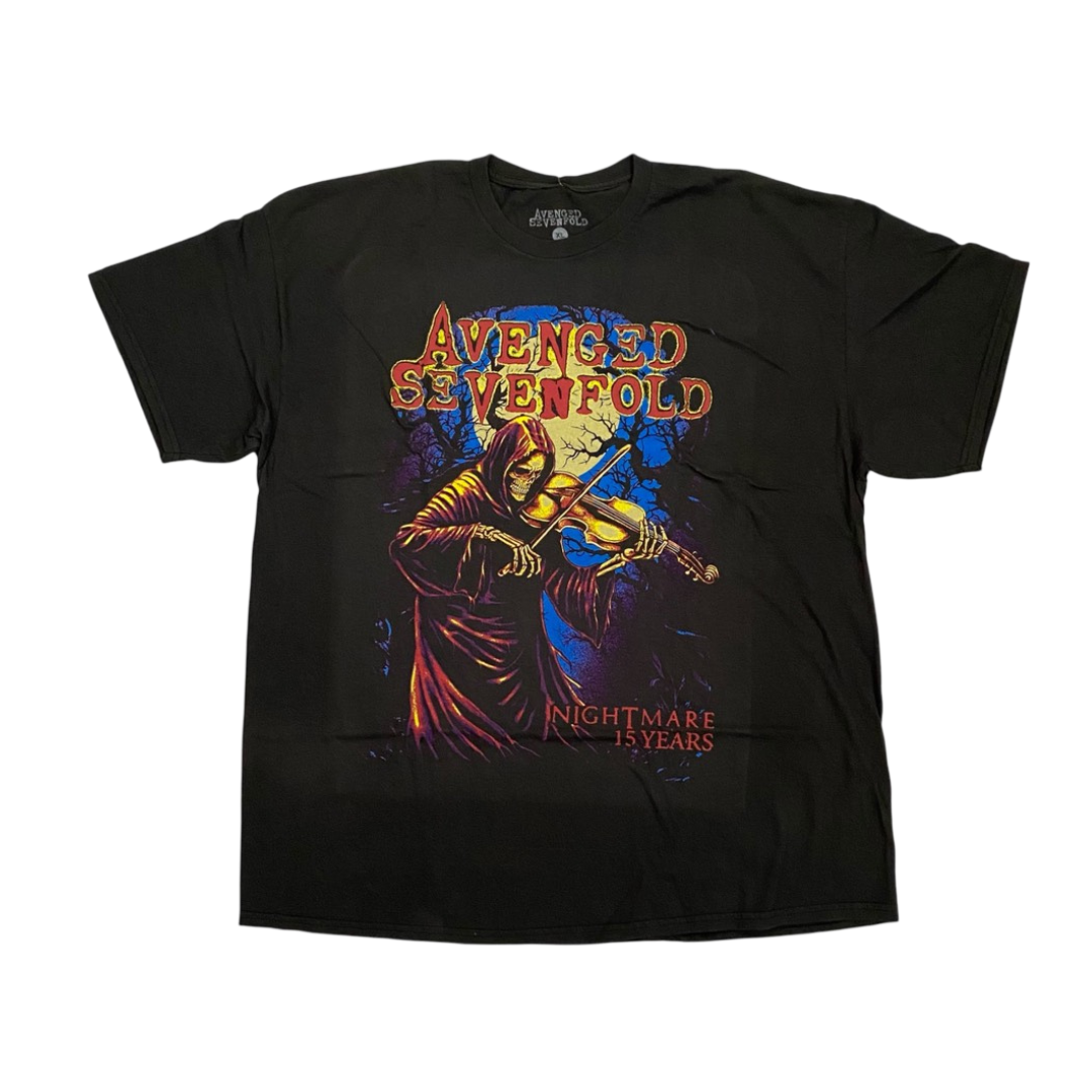 AVENGED SEVENFOLD Short Sleeve T-Shirt: Nightmare 15th Anniversary