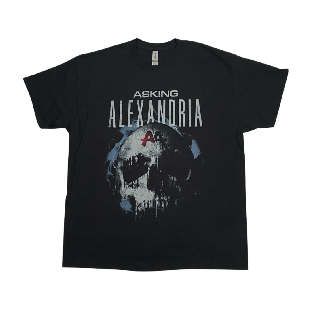 ASKING ALEXANDRIA Short Sleeve T-Shirt: Storm Skull
