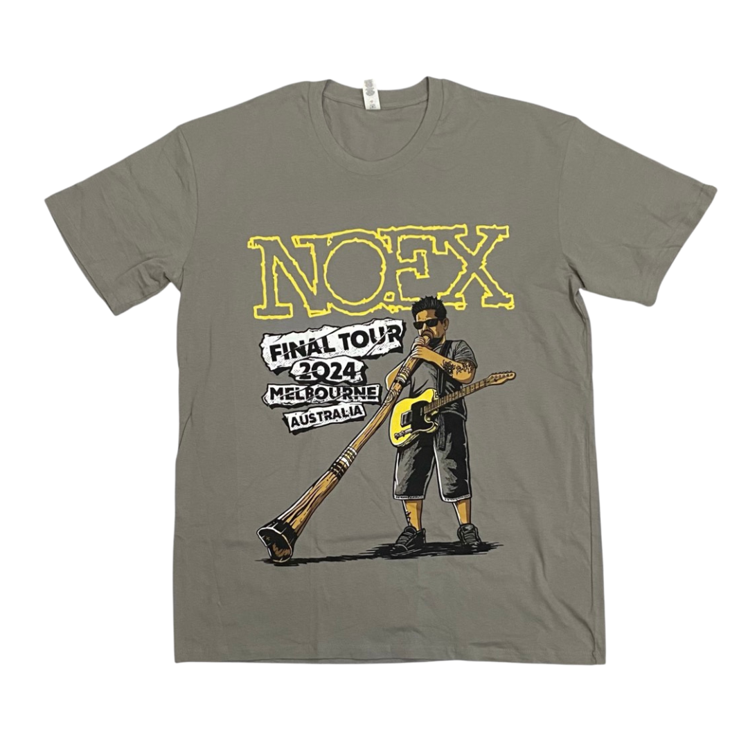 NOFX Short Sleeve T-Shirt: Final Tour 2024 Melbourne Hefe