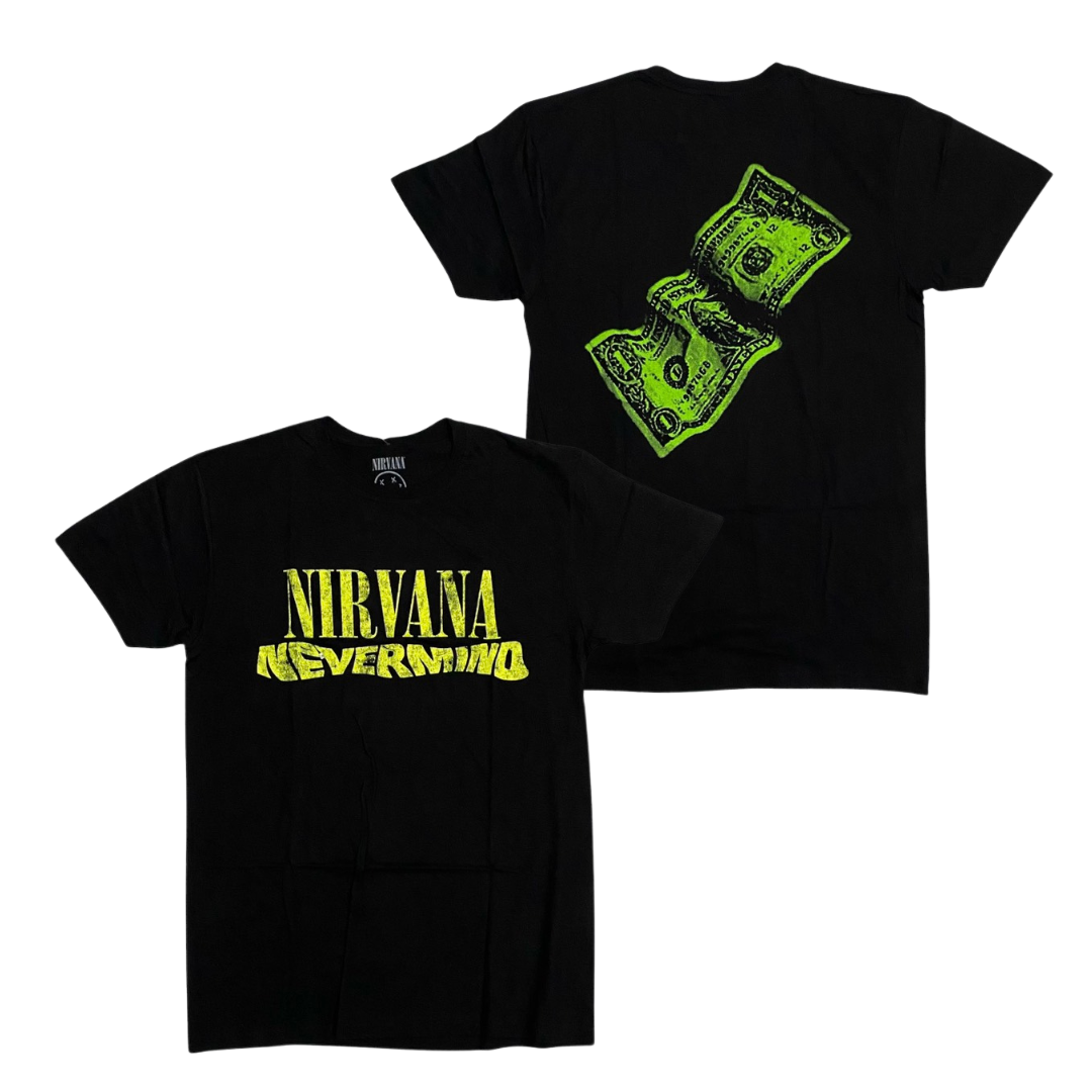 NIRVANA Short Sleeve T-Shirt: Nevermind Money