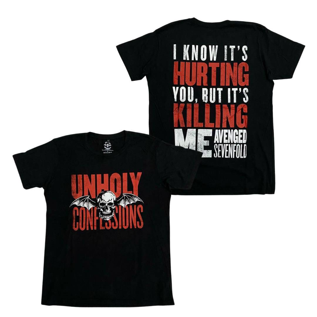 AVENGED SEVENFOLD Short Sleeve T-Shirt: Unholy Confessions