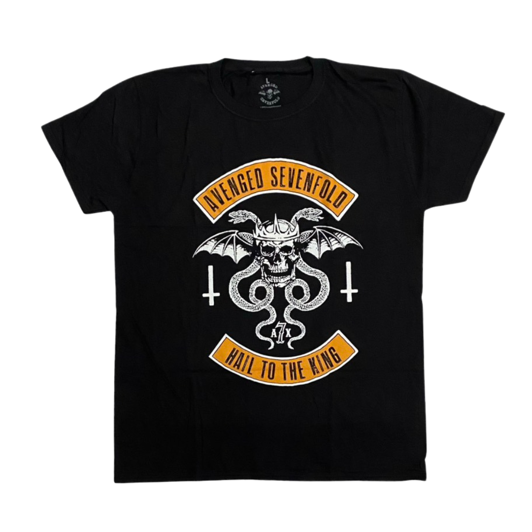 AVENGED SEVENFOLD Short Sleeve T-Shirt: Hail To The King