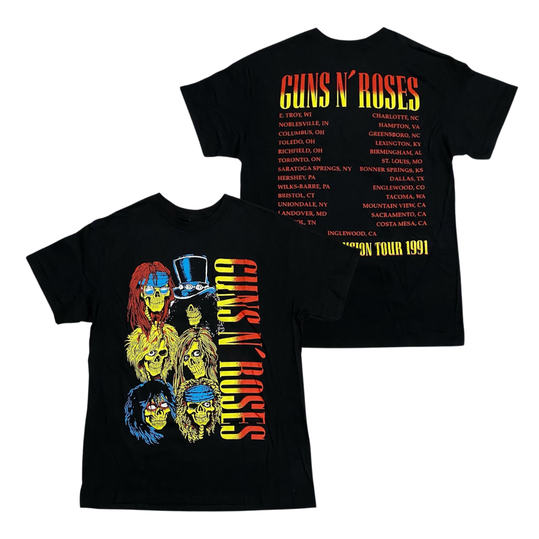 GUNS N' ROSES Short Sleeve T-Shirt: Use Your Illusion I 1991 Tour T-Shirt
From