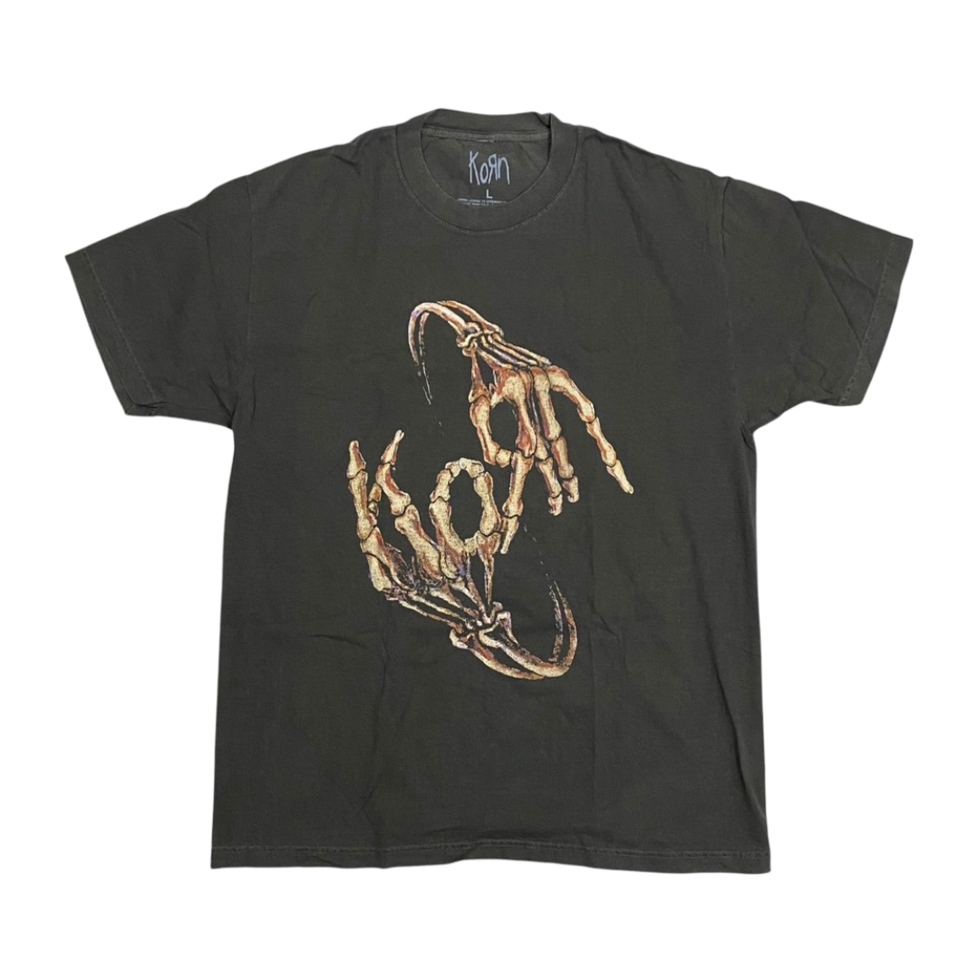 KORN Short Sleeve T-Shirt: Bone Fingers