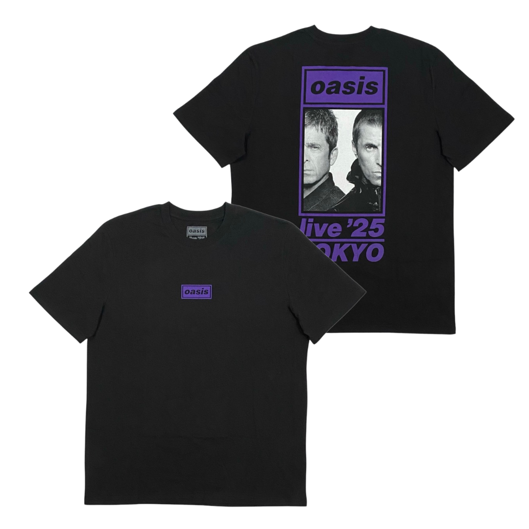 OASIS Short Sleeve T-Shirt: Live '25 Tokyo Half Faces Fan Store