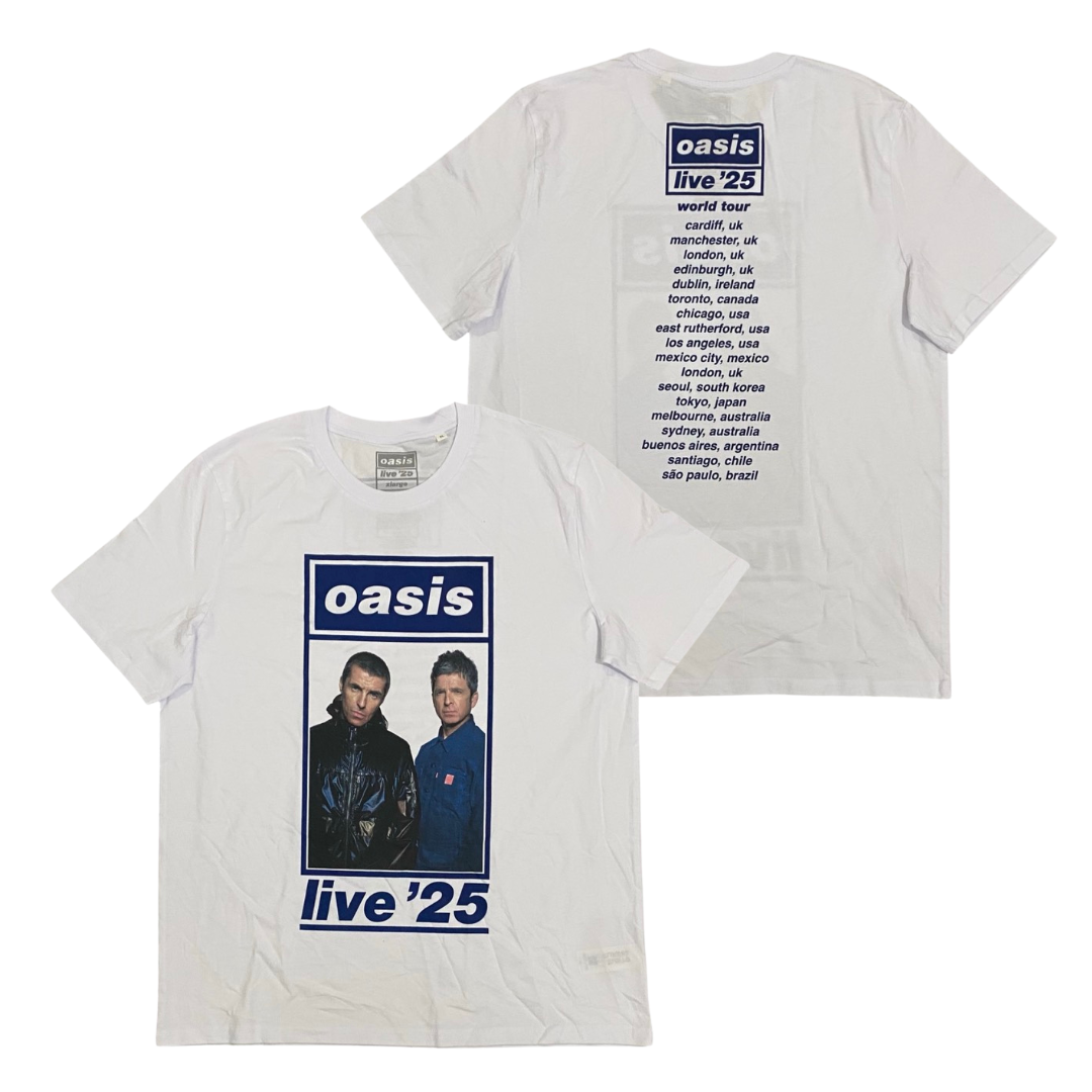 OASIS Short Sleeve T-Shirt: Live '25 World Tour