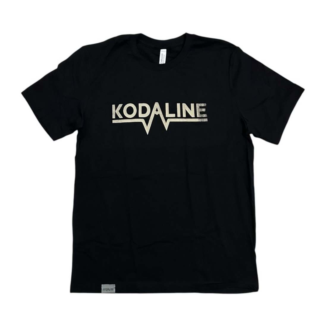 KODALINE Short Sleeve T-Shirt: Silver Logo