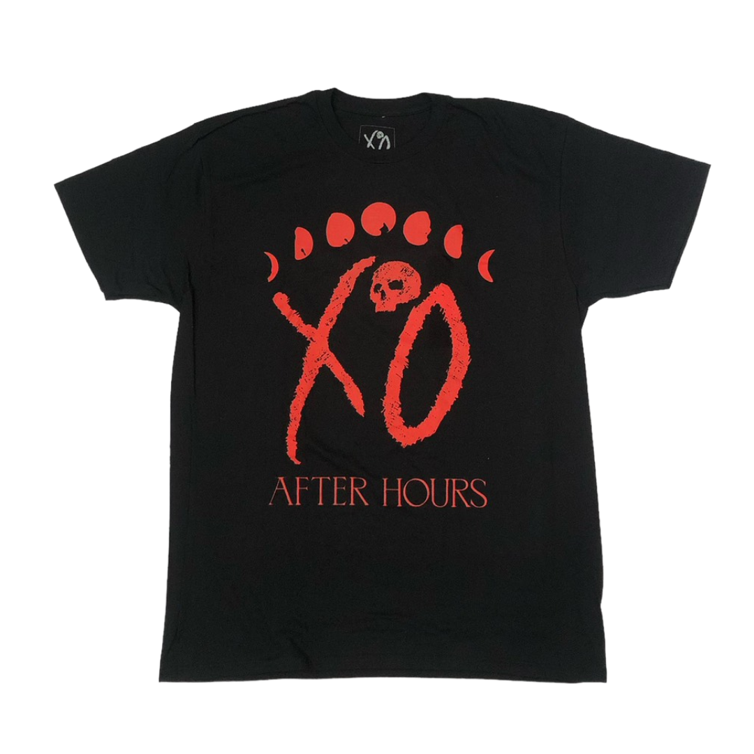 THE WEEKND Short Sleeve T-Shirt: XO Label After Hours