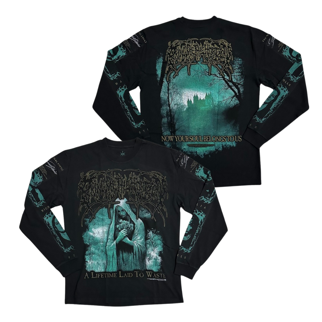 BRING ME THE HORIZON Long Sleeve T-Shirt: Lifetime Laid To Waste