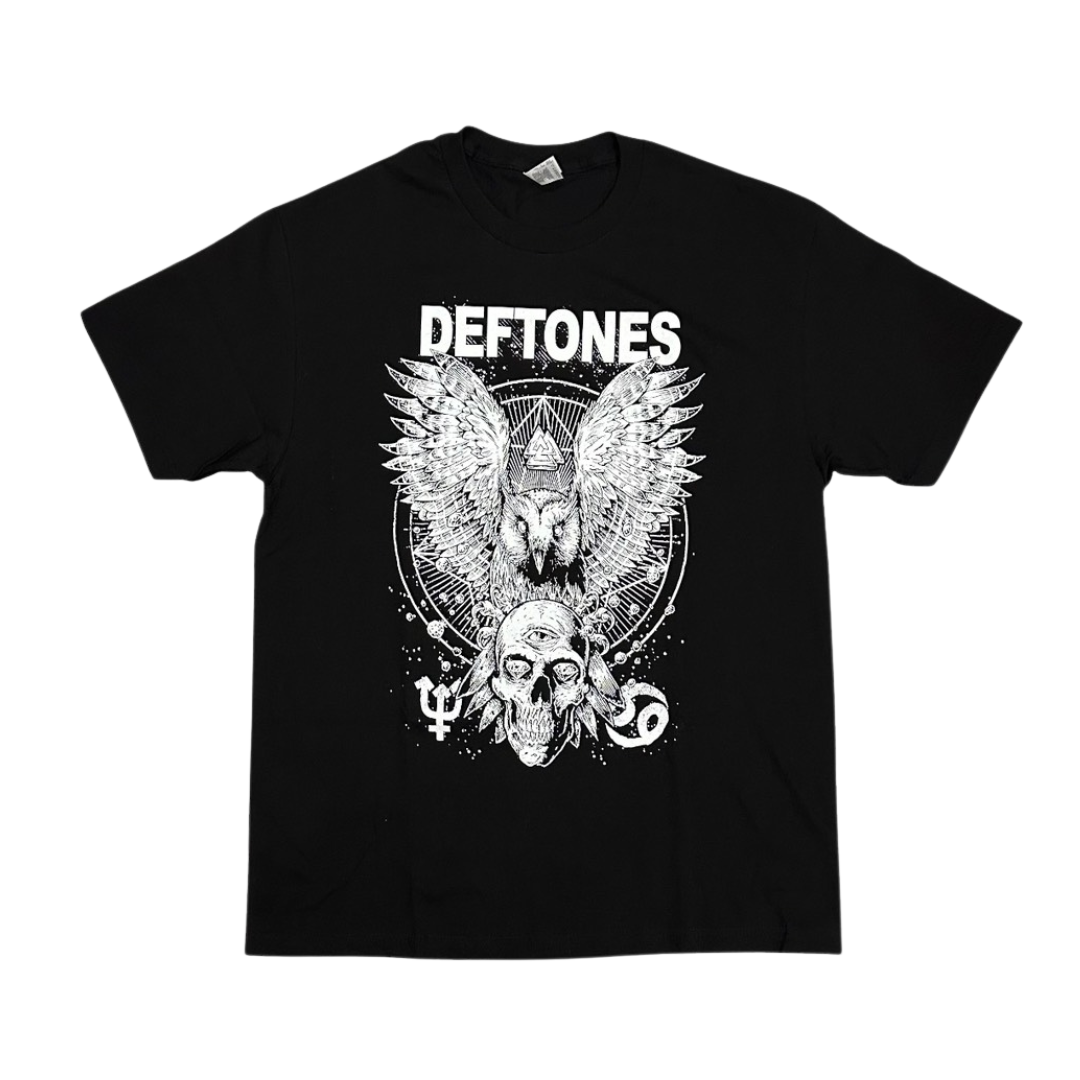 DEFTONES Short Sleeve T-Shirt: Diamond Eyes Eagle Skull