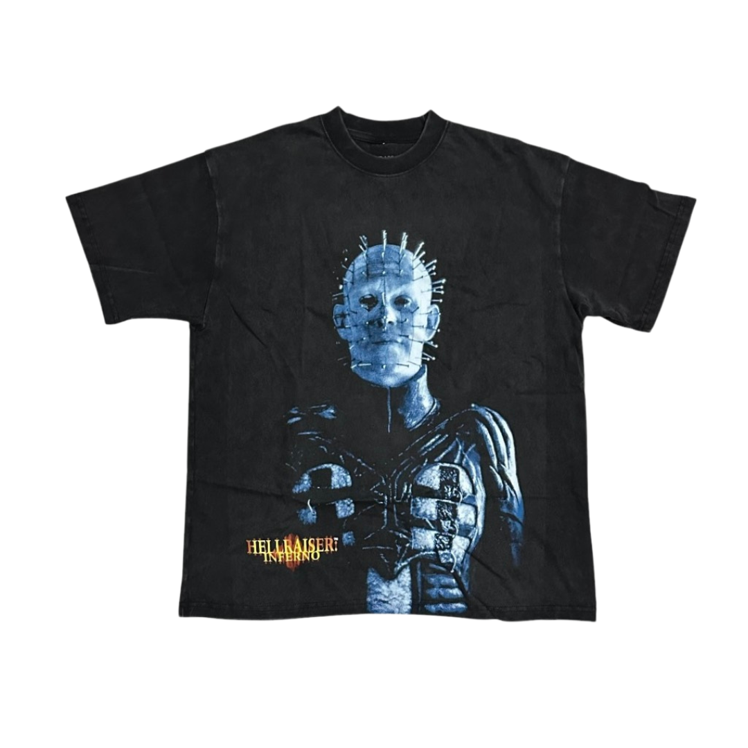 Hellraiser Short Sleeve T-Shirt: Frida Cinema Horror Hellraiser Inferno (Oversized)