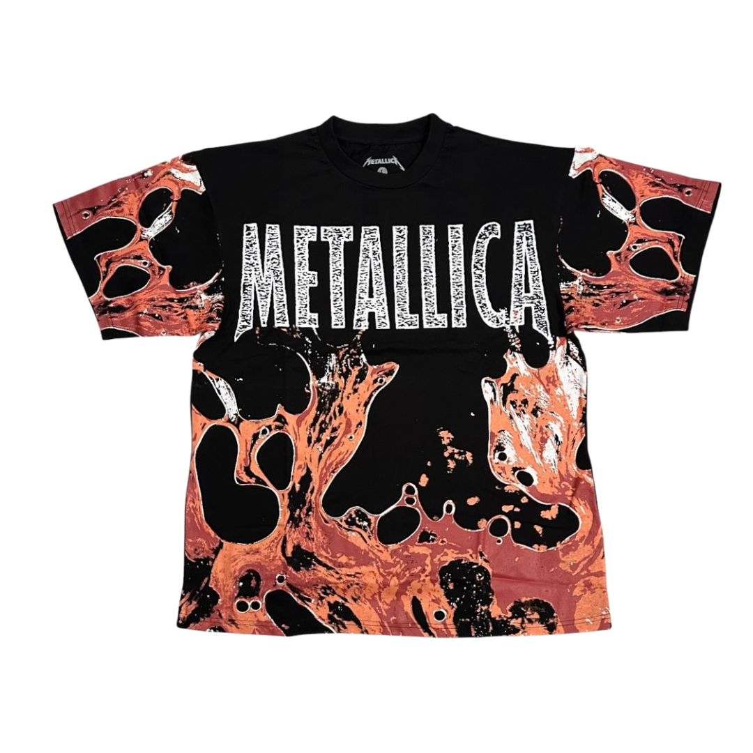 METALLICA Short Sleeve T-Shirt: Acid Load (Oversized)