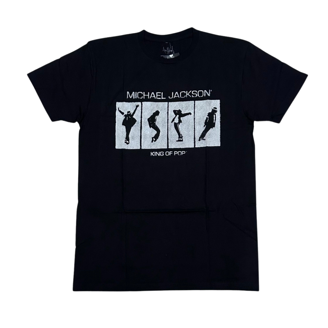 MICHAEL JACKSON Short Sleeve T-Shirt: King Of Pop