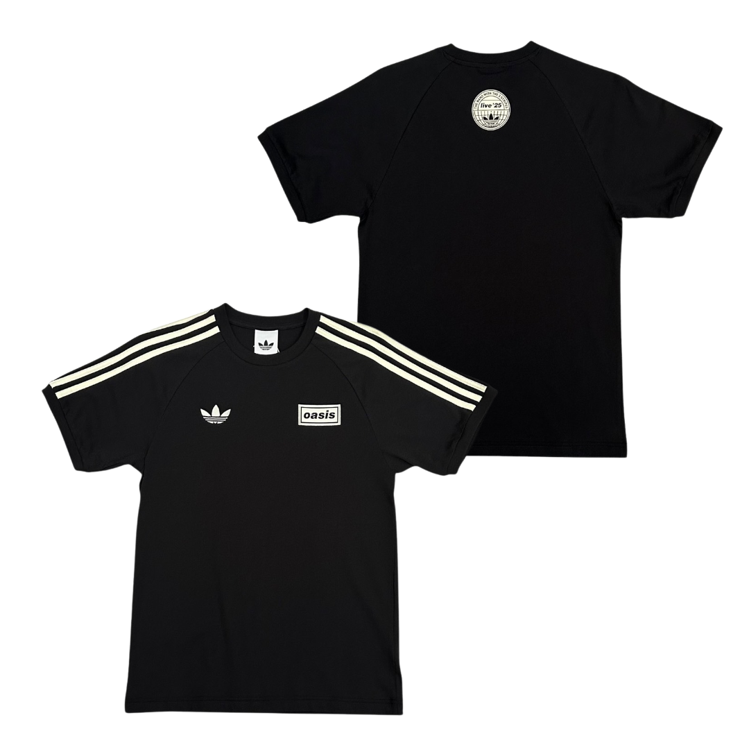 OASIS Short Sleeve T-Shirt: Tour 3 Stripes