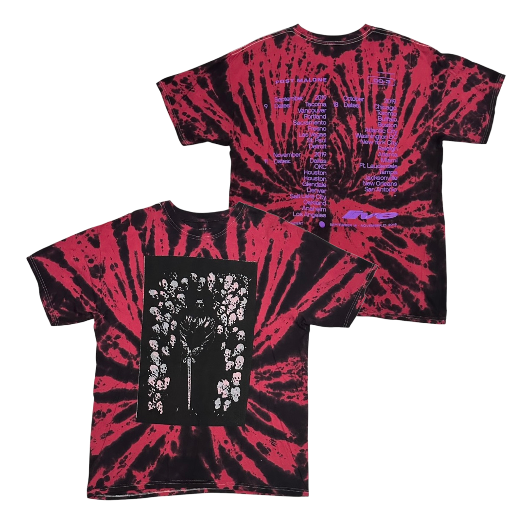POST MALONE Short Sleeve T-Shirt: Hollywoods Bleeding Tour