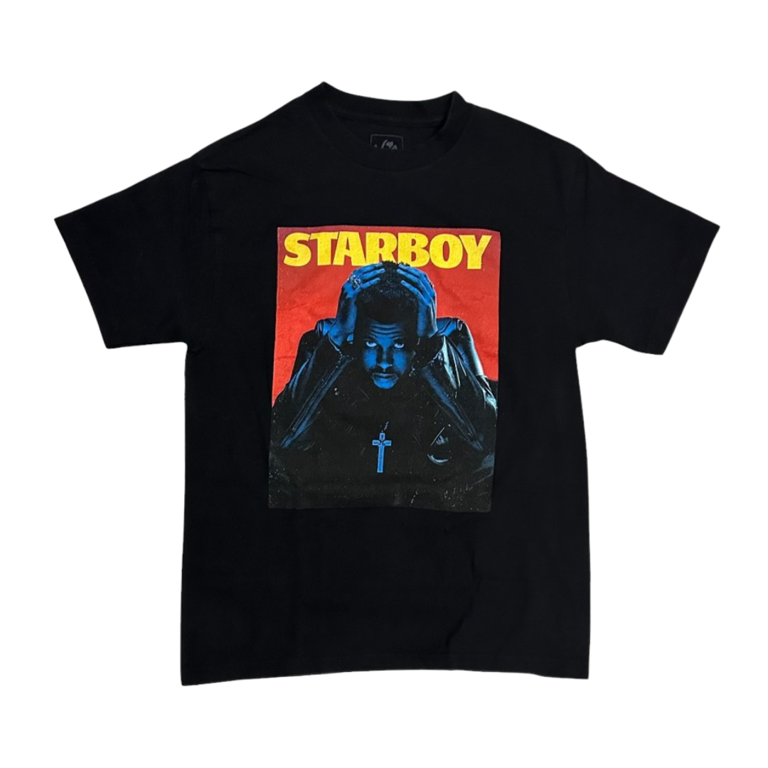 THE WEEKND Short Sleeve T-Shirt: Starboy