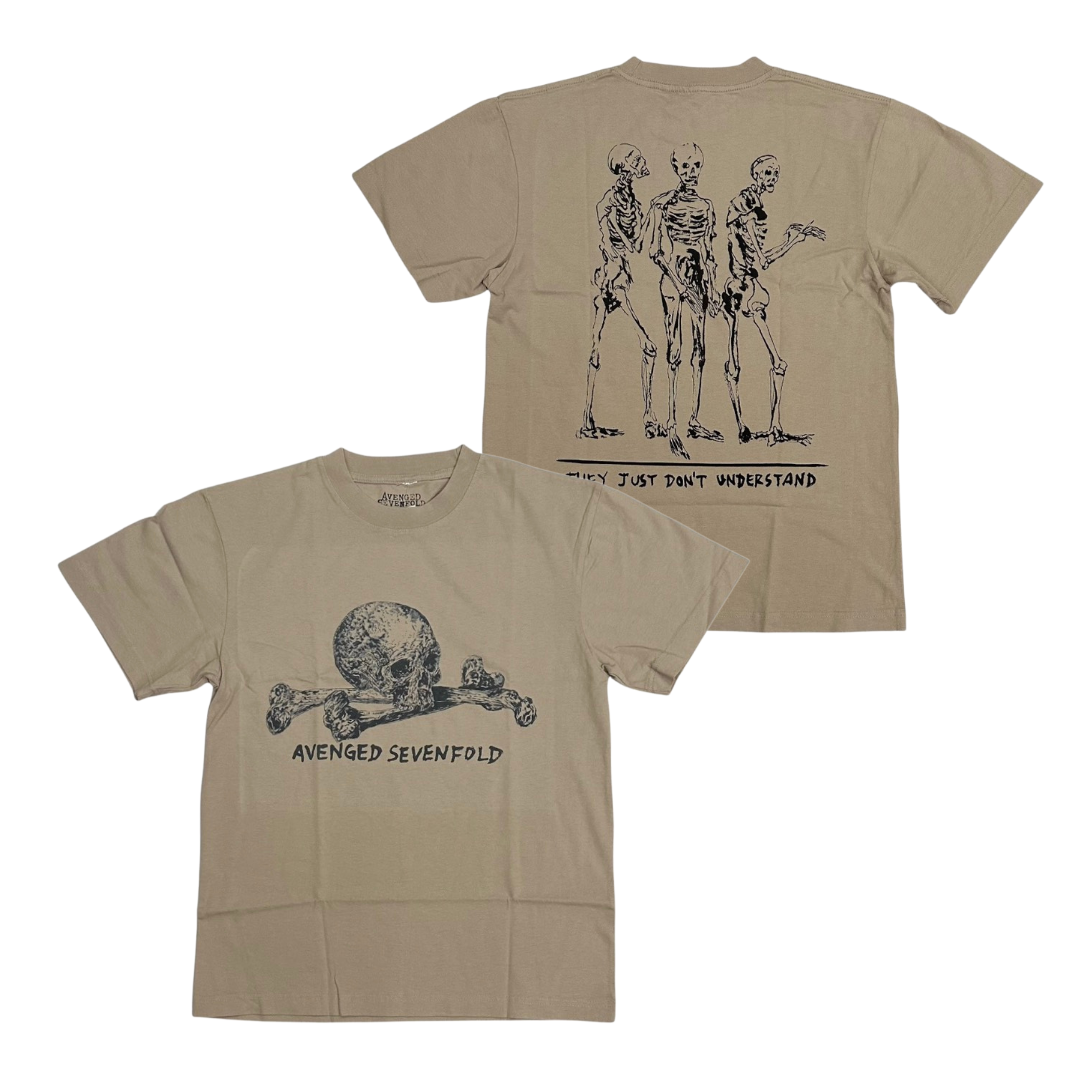 AVENGED SEVENFOLD Short Sleeve T-Shirt: Twins (Oversized)