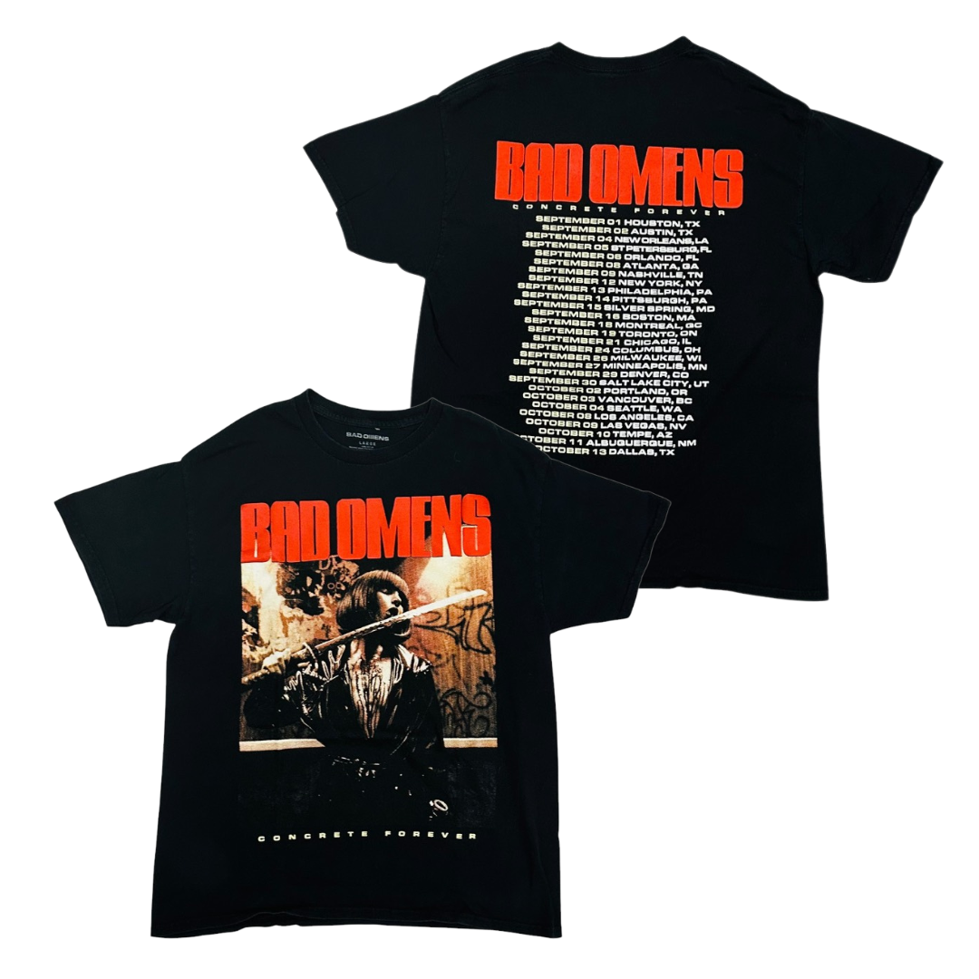 BAD OMENS Short Sleeve T-Shirt: Concrete Tour