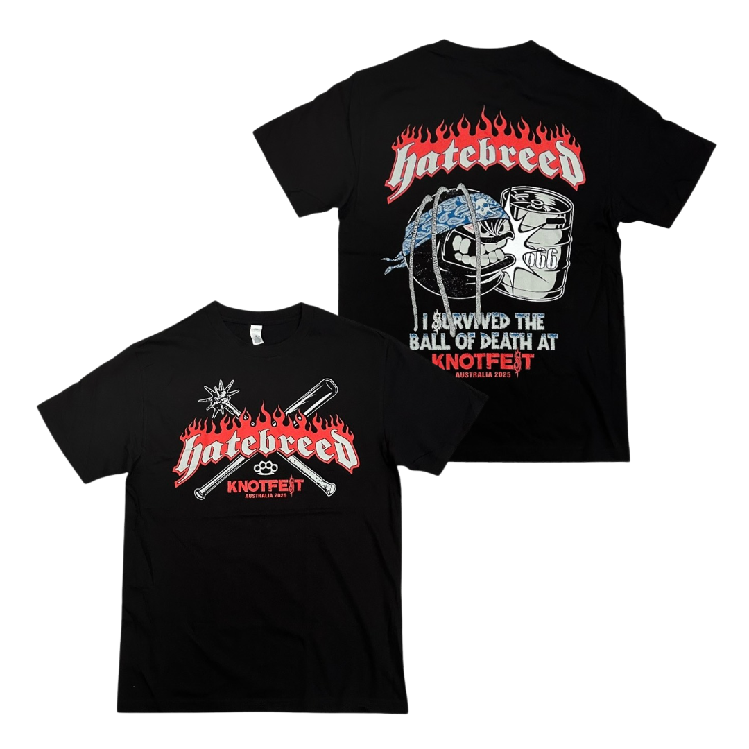 HATEBREED Short Sleeve T-Shirt: Knotfest 2025
