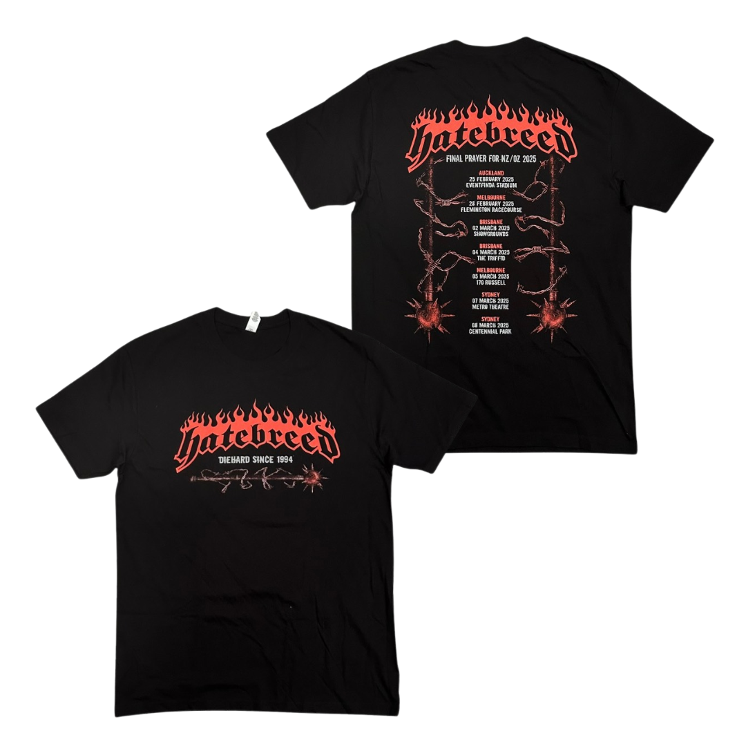 HATEBREED Short Sleeve T-Shirt: Final Prayer Tour