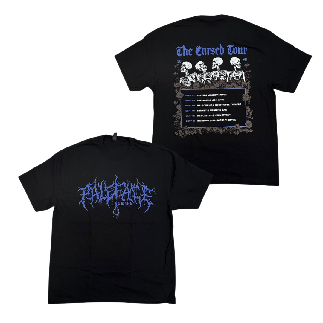 PALEFACE SWISS Short Sleeve T-Shirt: The Cursed Tour