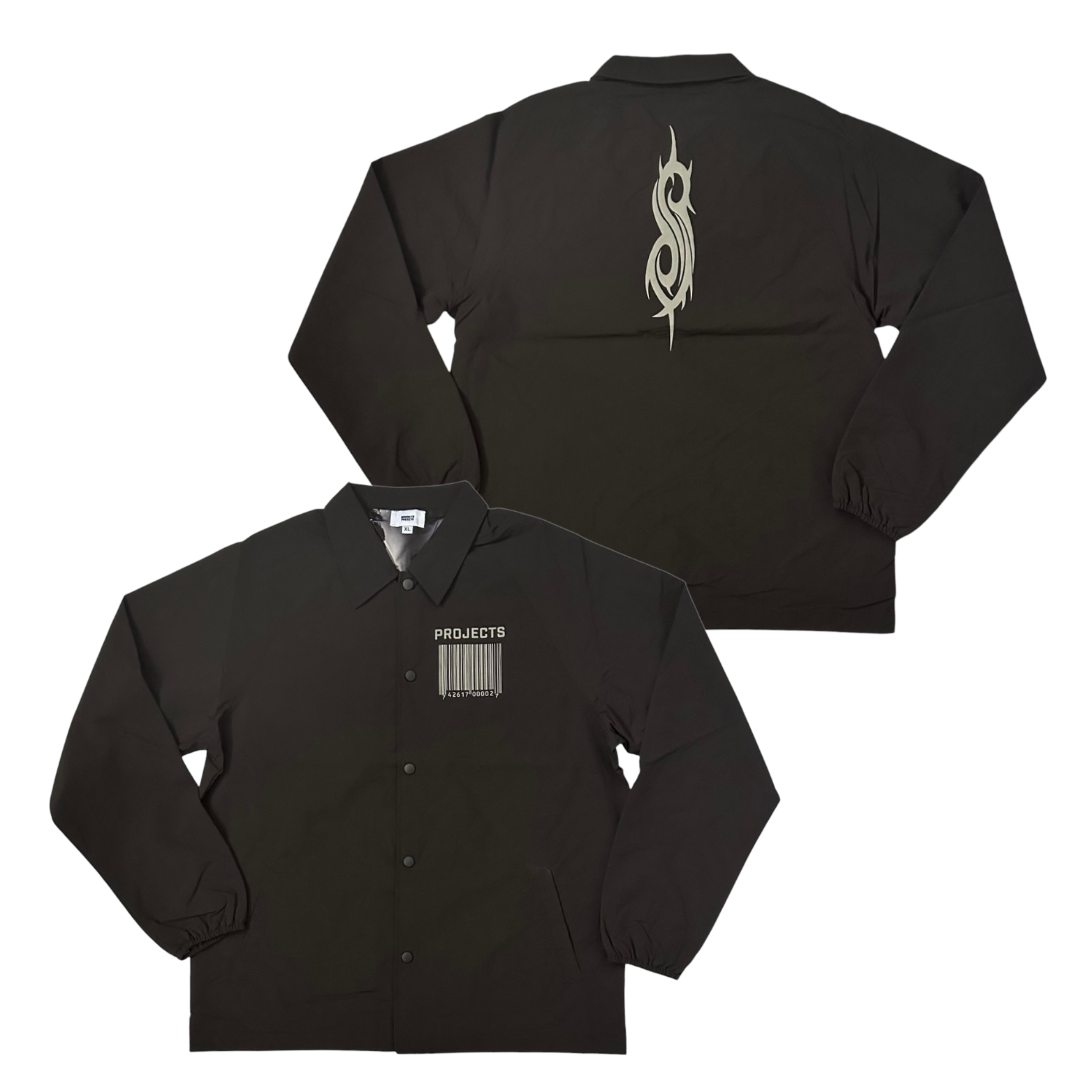 SLIPKNOT Windbreaker Jacket: Brooklyn Projects x Slipknot Barcode