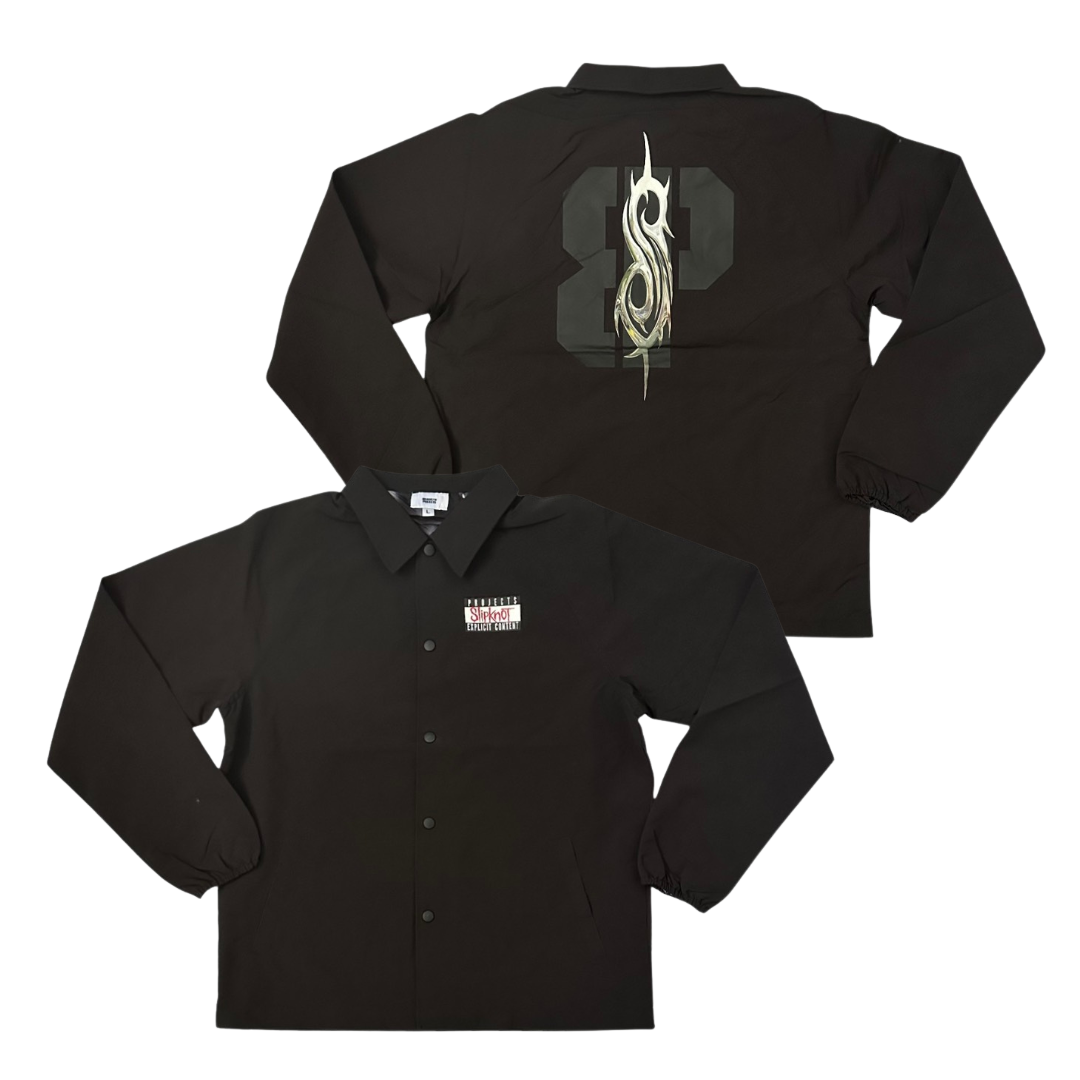 SLIPKNOT Windbreaker Jacket: Brooklyn Projects X Slipknot Chrome S