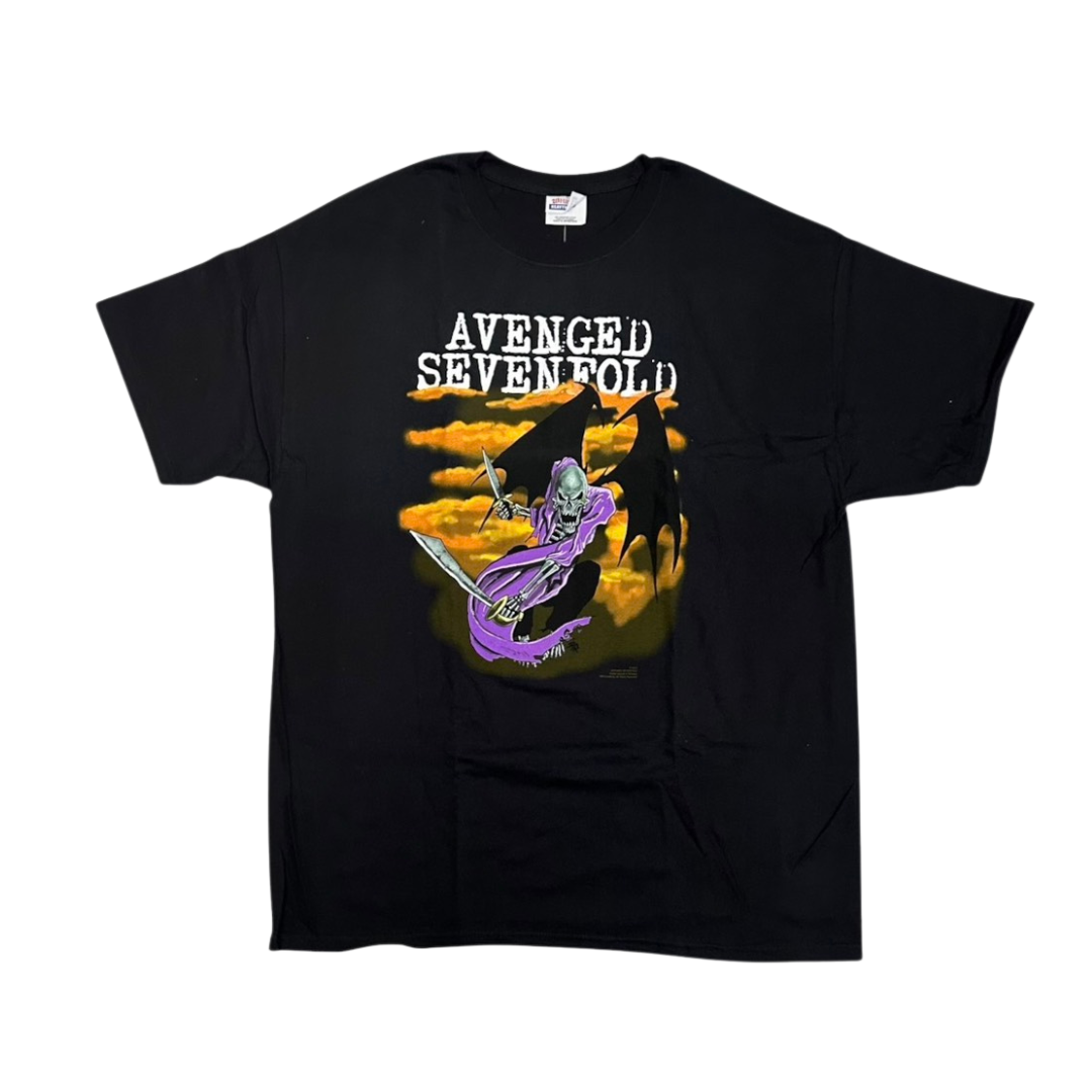 AVENGED SEVENFOLD Short Sleeve T-Shirt: Swords (Vintage Dead Stock)