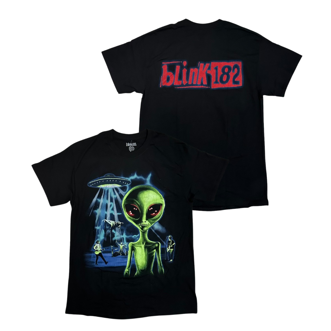 BLINK-182 Short Sleeve T-Shirt: Alien UFO