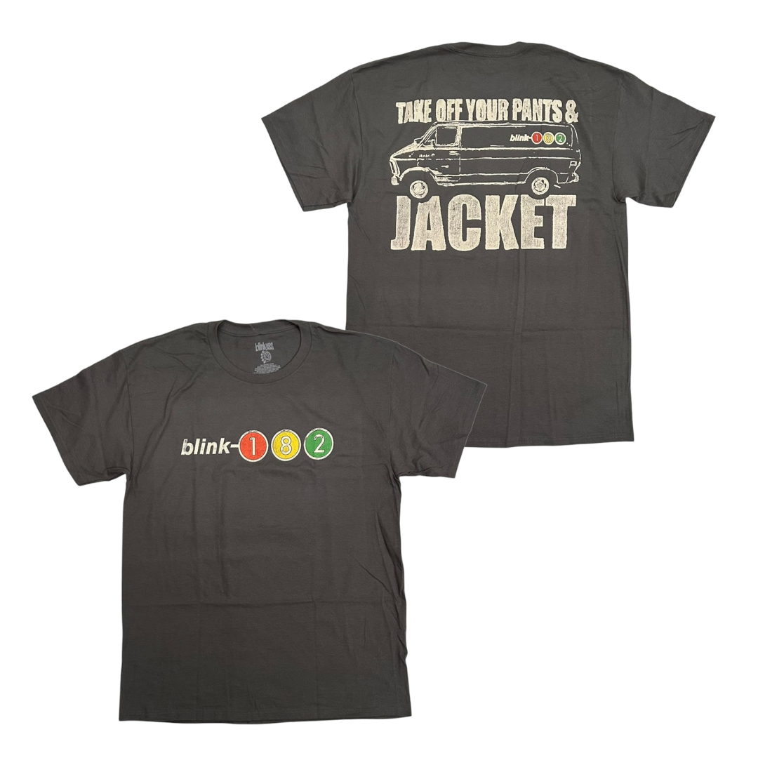 BLINK-182 Short Sleeve T-Shirt: Pants & Jacket Van