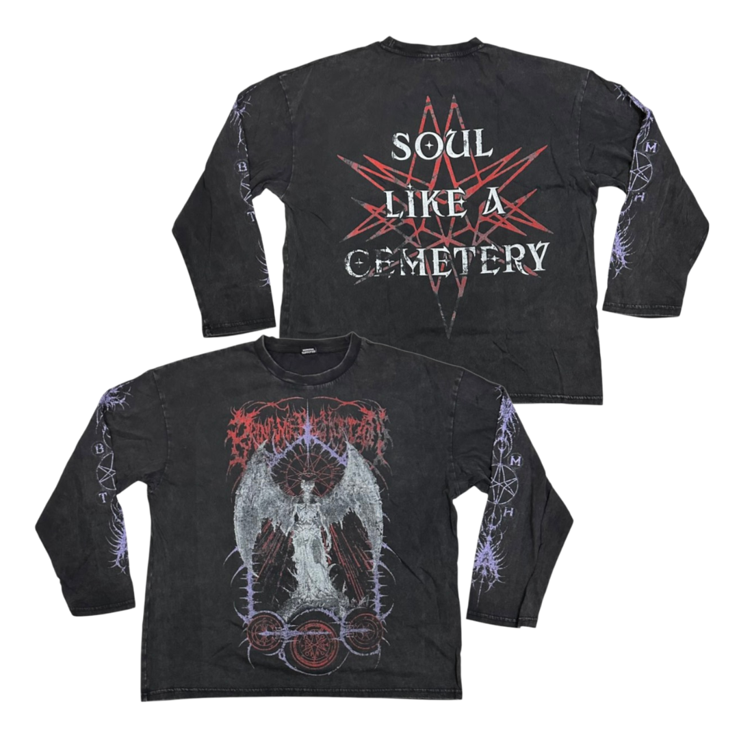 BRING ME THE HORIZON Long Sleeve T-Shirt: YOUtopia (Oversized)