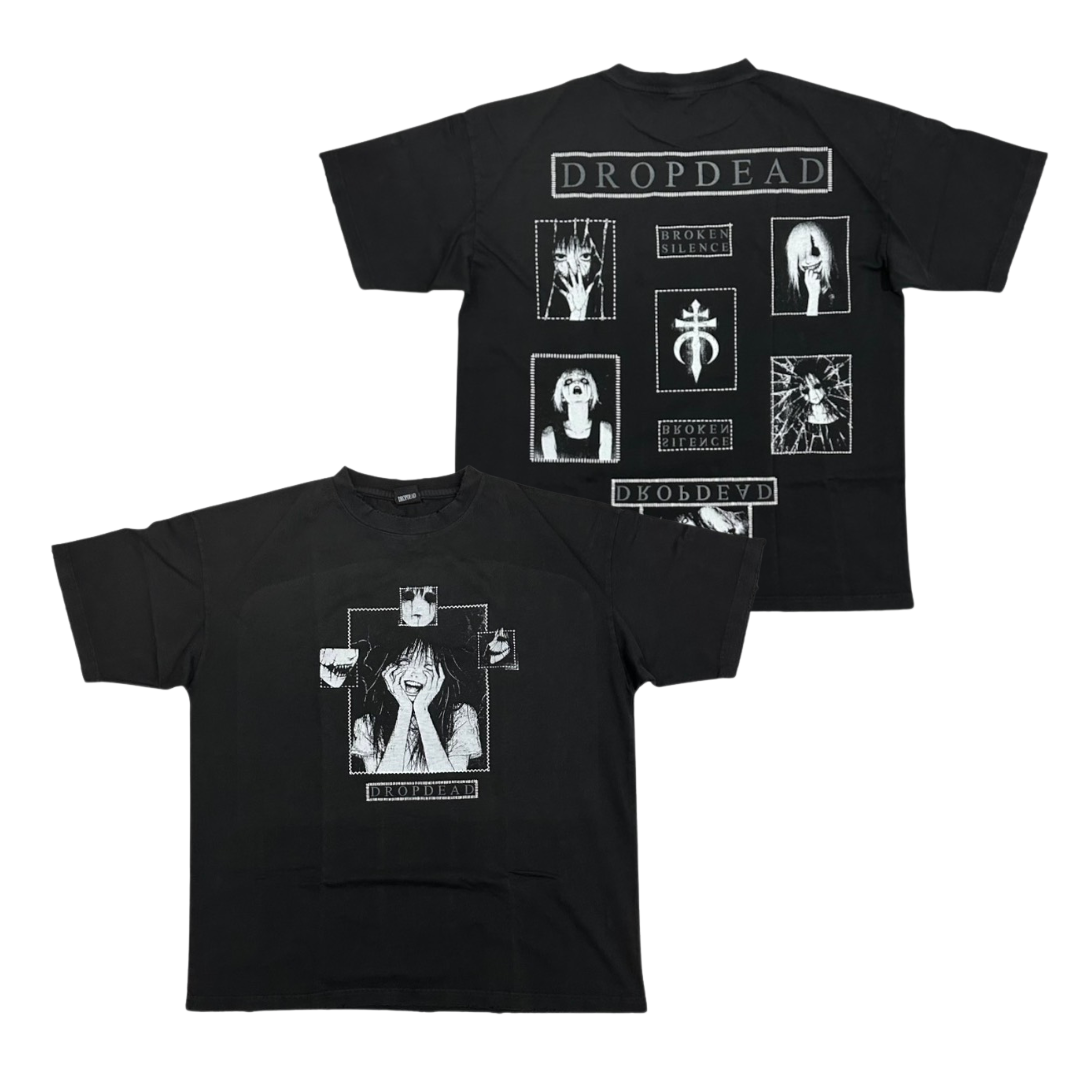 DROP DEAD Short Sleeve T-Shirt: Untended Graves (Oversized)