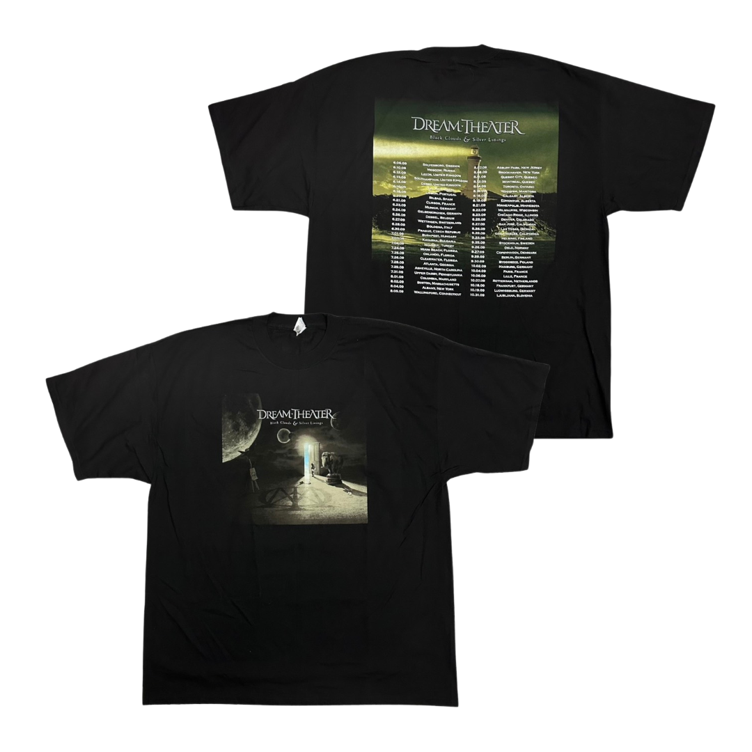 DREAM THEATER Short Sleeve T-Shirt: Black Cloud Tour 09