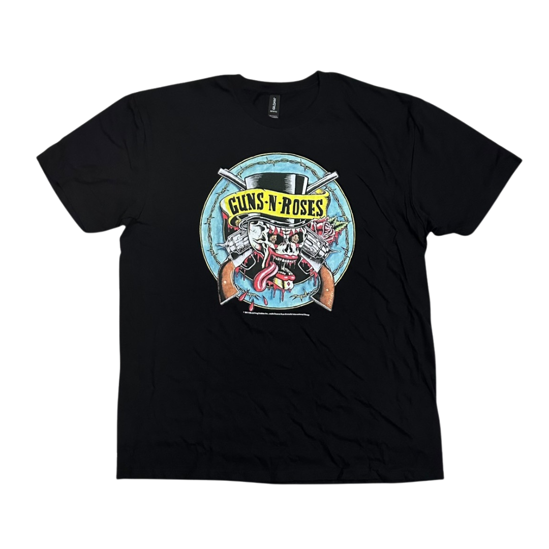 GUNS N' ROSES Short Sleeve T-Shirt: Suicide Skull