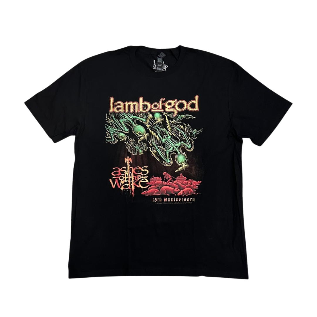 LAMB OF GOD Short Sleeve T-Shirt: Ashes Of The Wake 15th Anniversary