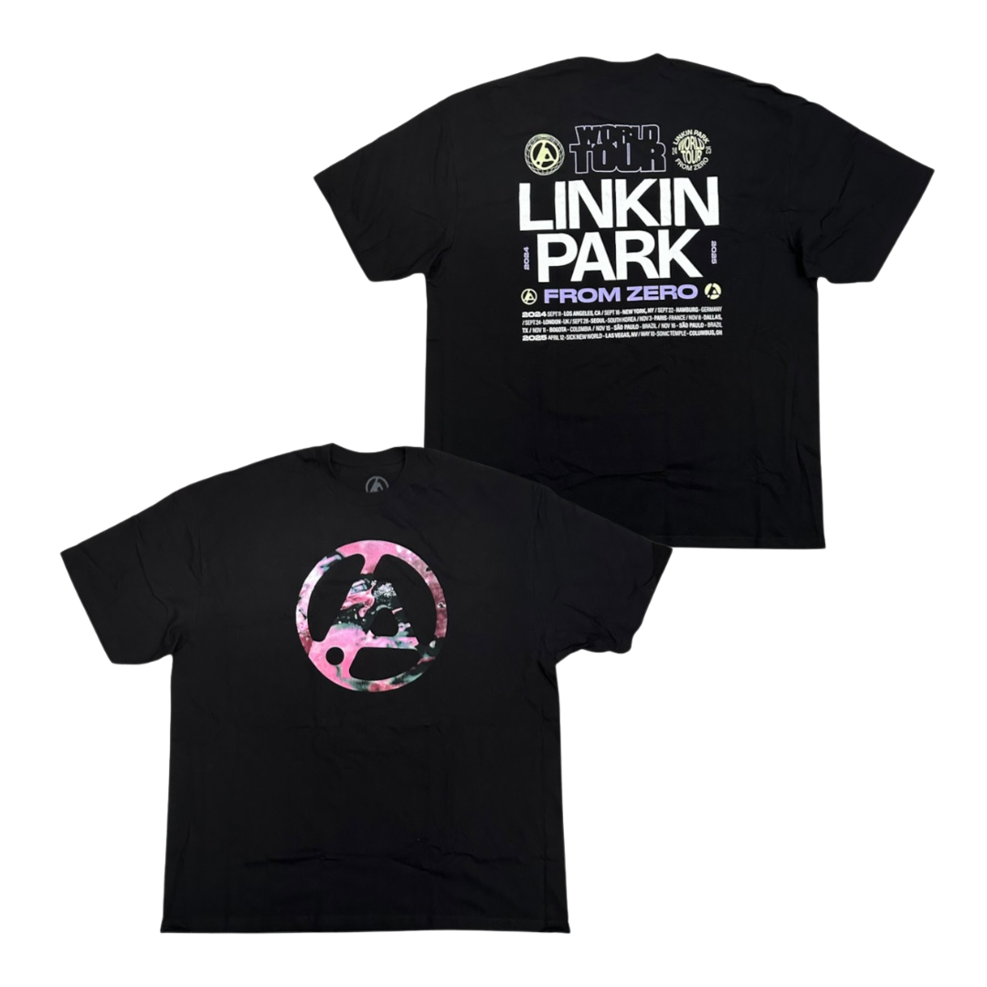 LINKIN PARK Short Sleeve T-Shirt: From Zero World Tour 2024
