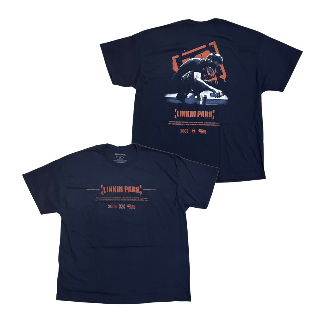 LINKIN PARK Short Sleeve T-Shirt: Meteora Tracklist