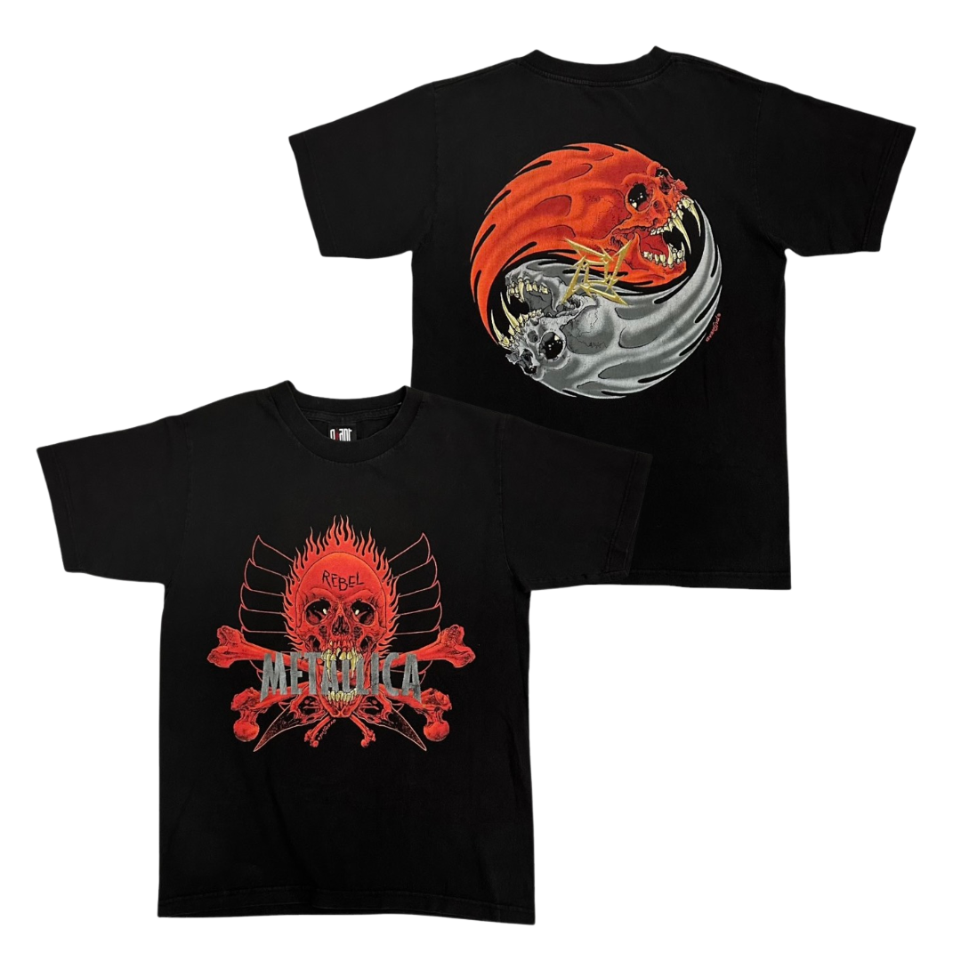METALLICA Short Sleeve T-Shirt: Rebel Pushead