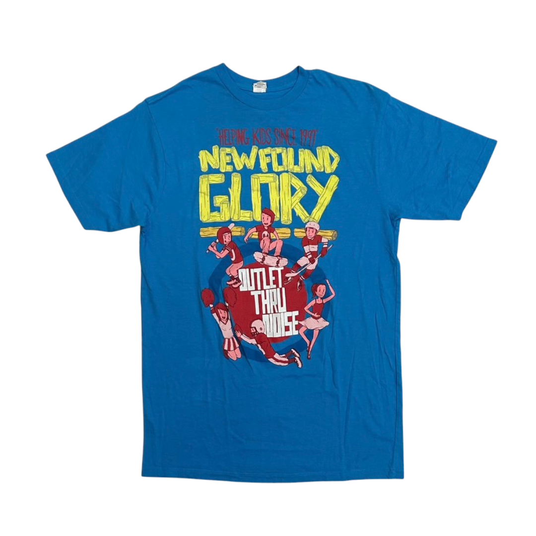 NEW FOUND GLORY Short Sleeve T-Shirt: Outlet Thru Noise
