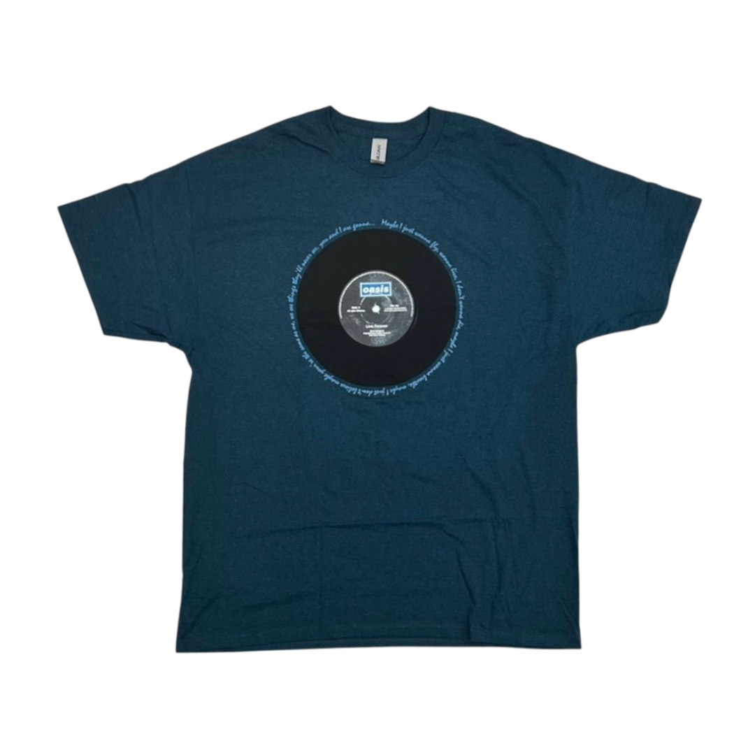 OASIS Short Sleeve T-Shirt: Live Forever Single