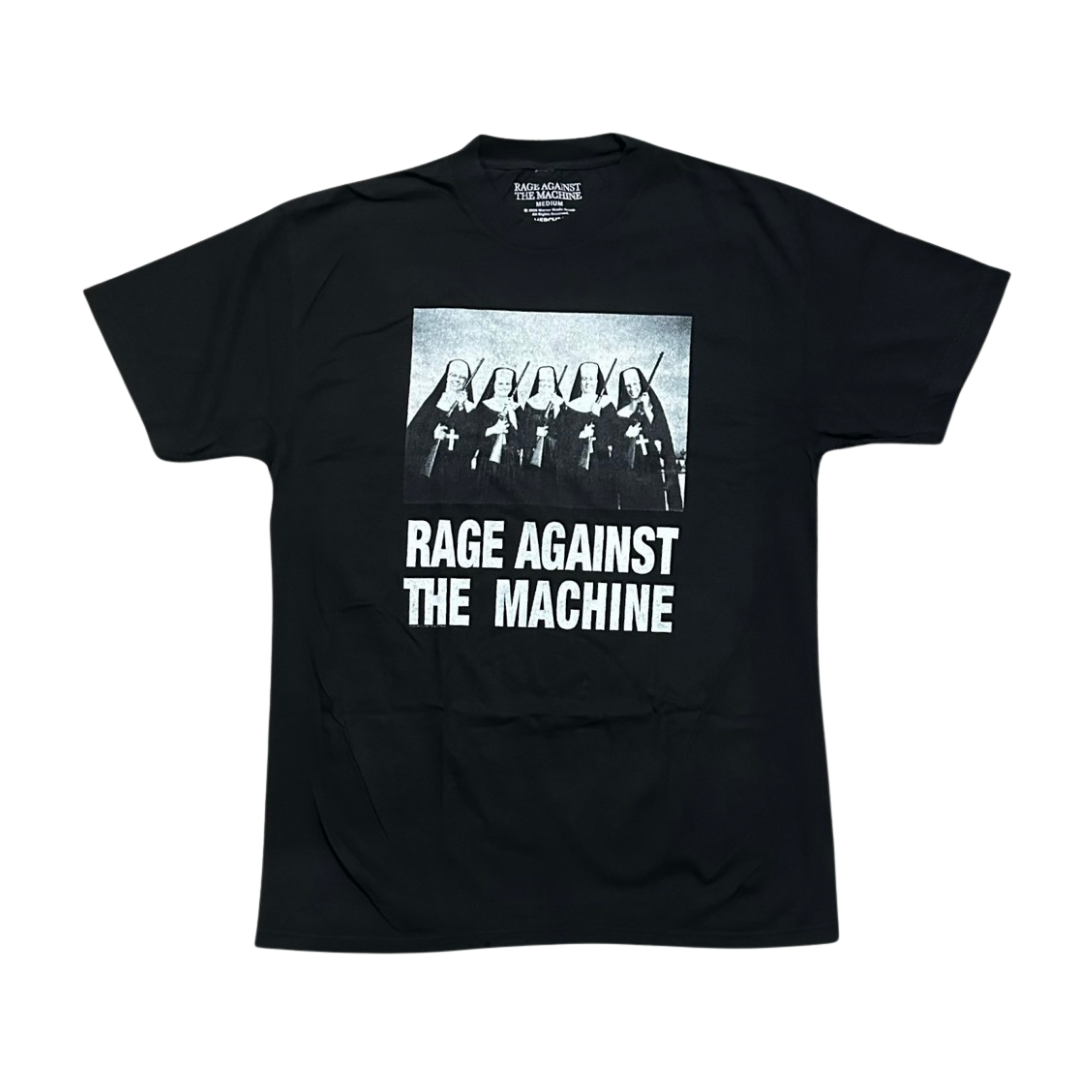 RAGE AGAINST THE MACHINE Short Sleeve T-Shirt: Nuns with Guns