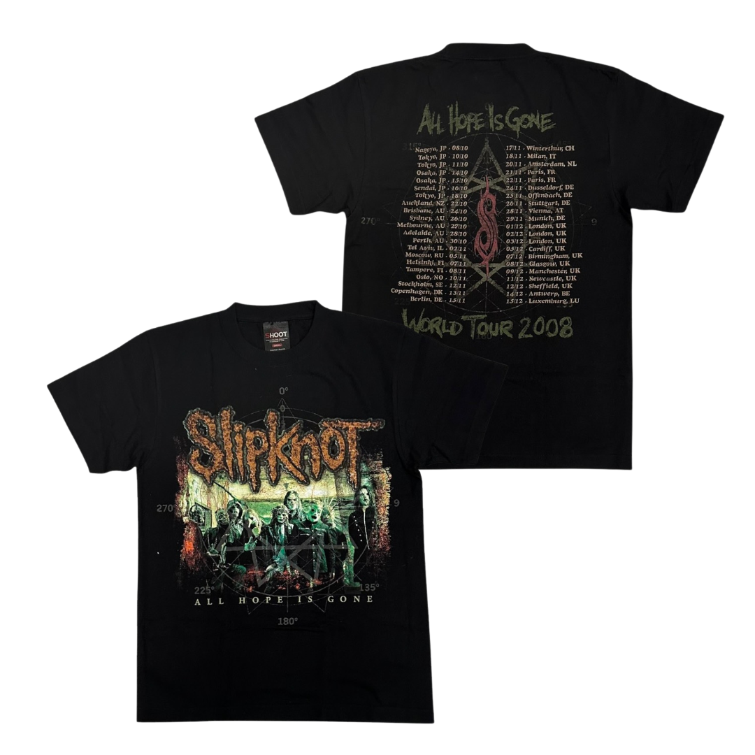 SLIPKNOT Short Sleeve T-Shirt: All Hope Is Gone Tour 2008