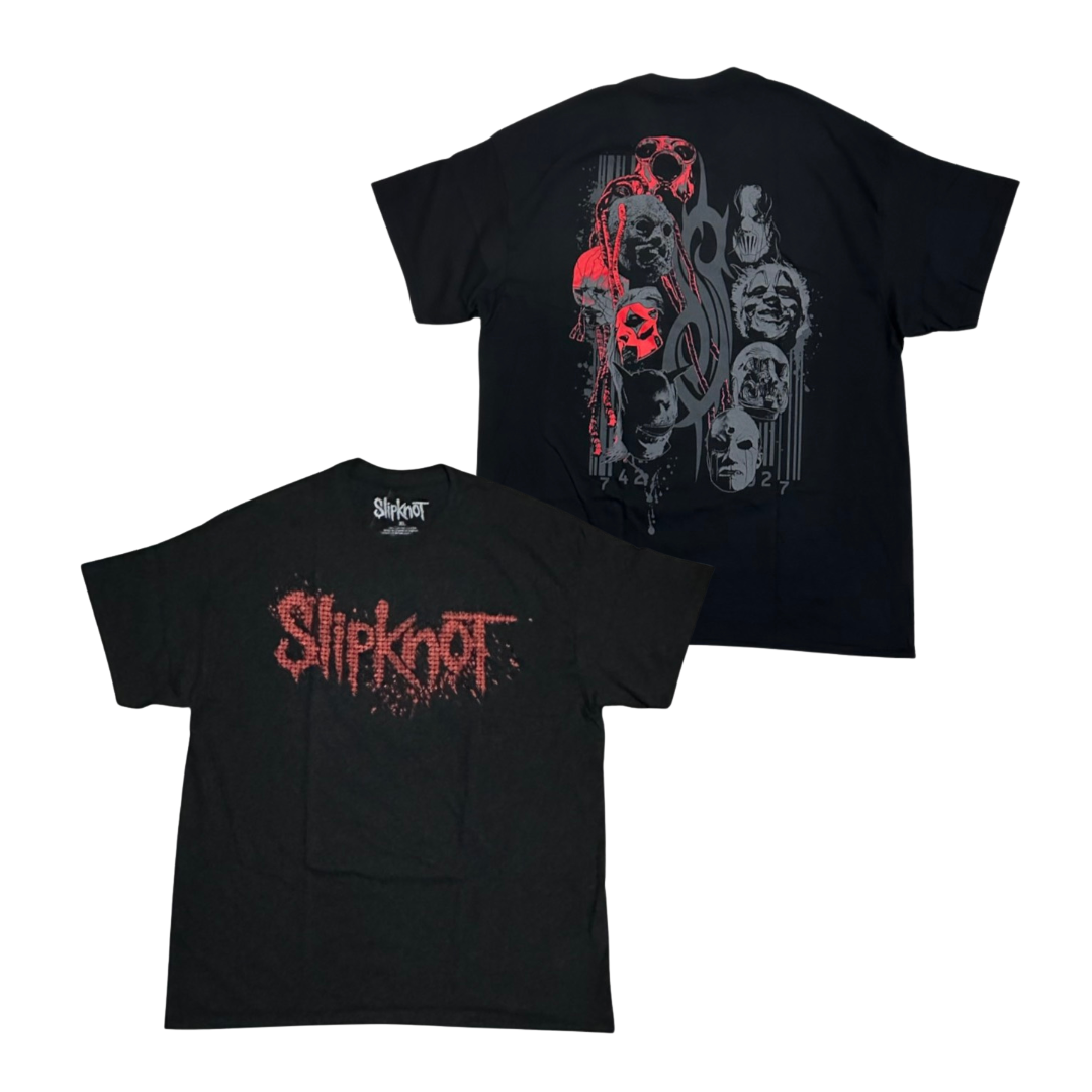 SLIPKNOT Short Sleeve T-Shirt: Masked Logo