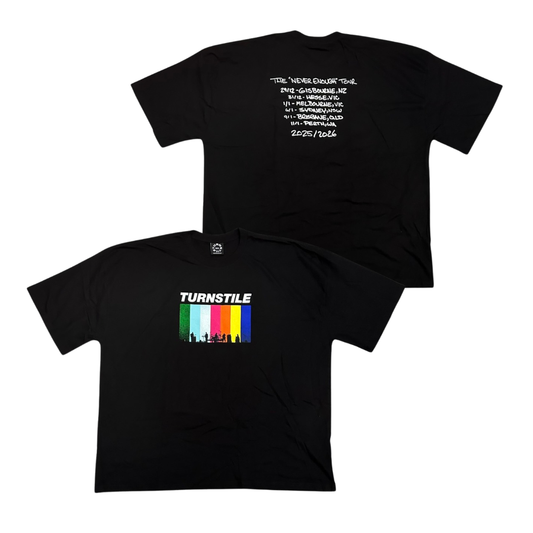 TURNSTILE Short Sleeve T-Shirt: Tour