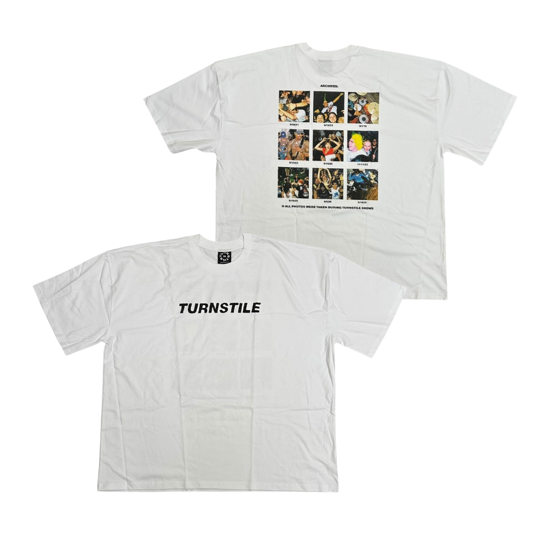 TURNSTILE Short Sleeve T-Shirt: Tour