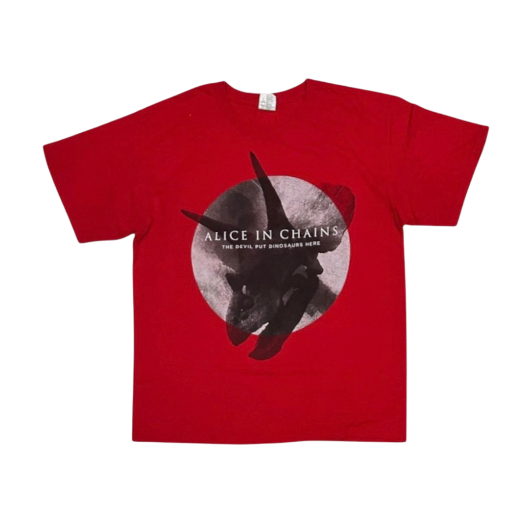 ALICE IN CHAINS Short Sleeve T-Shirt: The Devil Put Dinosaurs Here