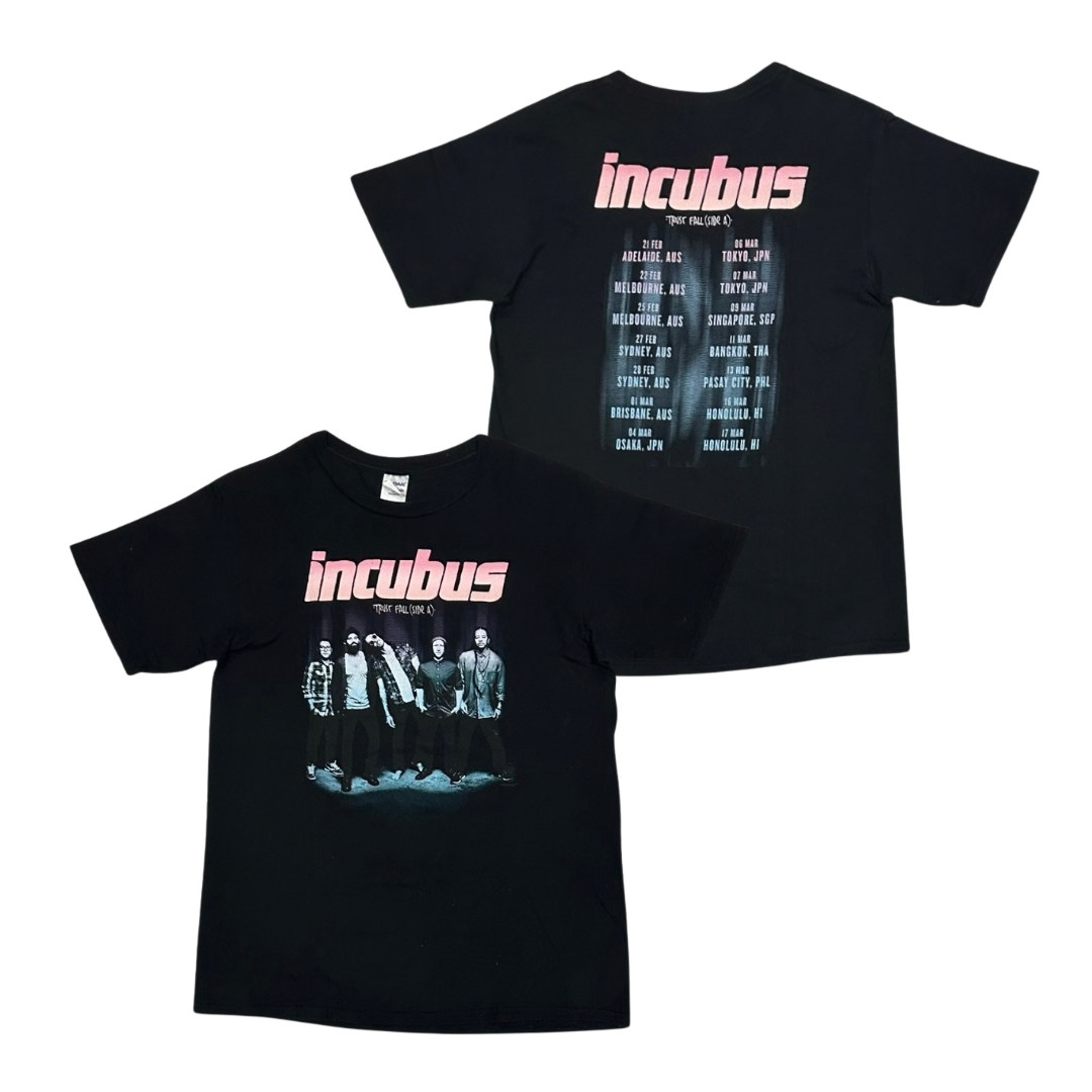 INCUBUS Short Sleeve T-Shirt: Trust Fall (Side A) Tour 2015