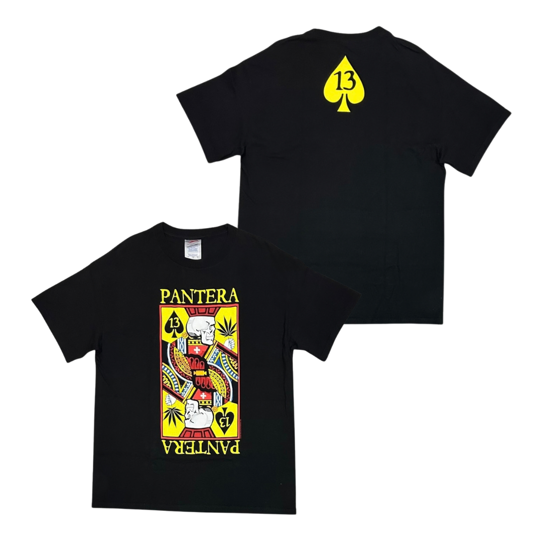 PANTERA Short Sleeve T-Shirt: 13 of Spades