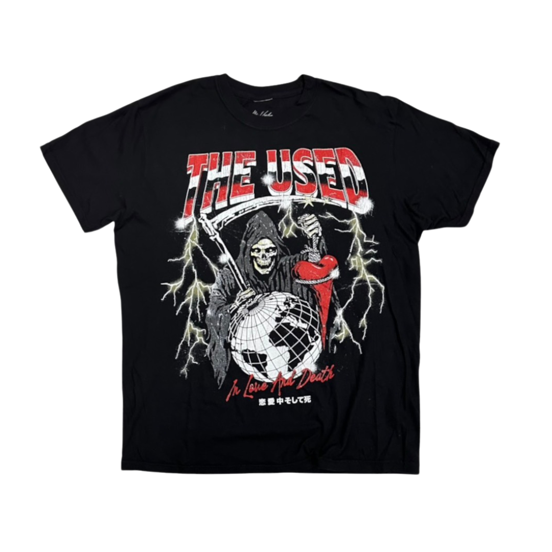 THE USED Short Sleeve T-Shirt: Grim Reaper