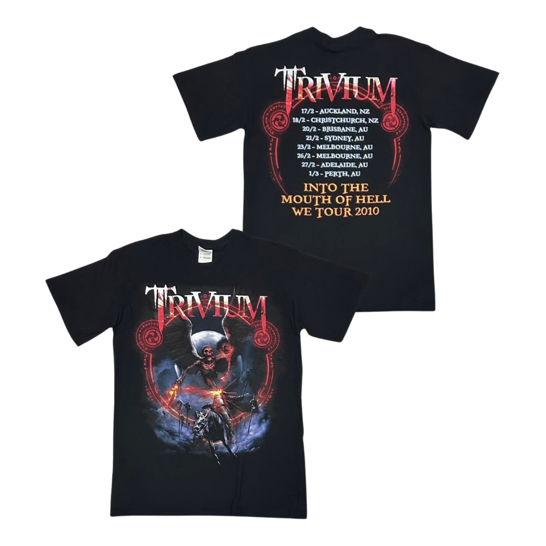TRIVIUM Short Sleeve T-Shirt: Into The Mouth Of Hell We Tour 2010